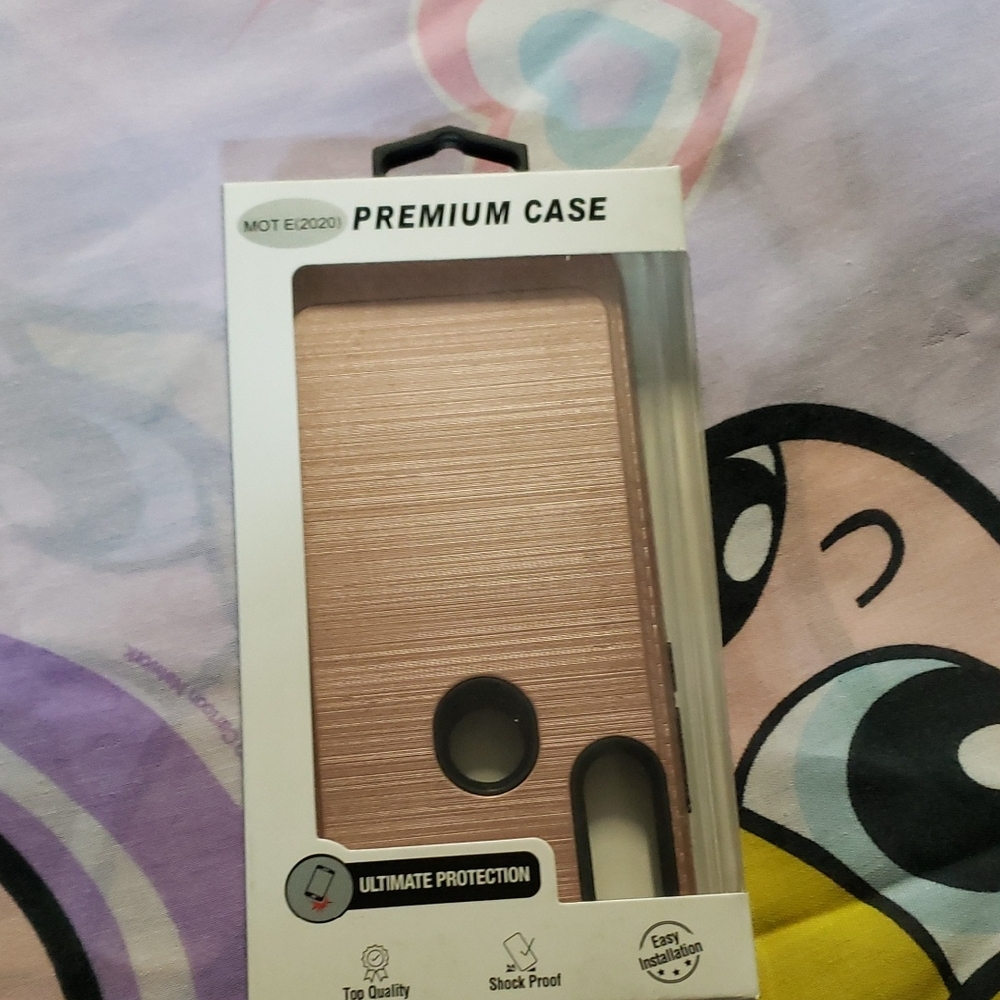 Motorola Premium Case - Metallic Pink